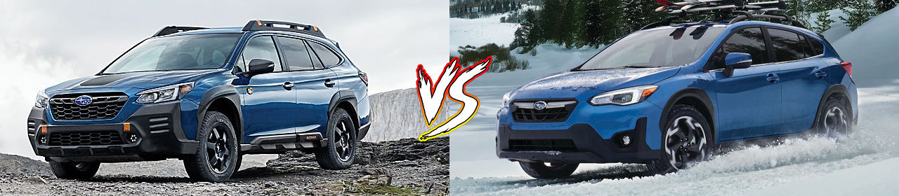 2022 Subaru Crosstrek vs 2022 Subaru Outback