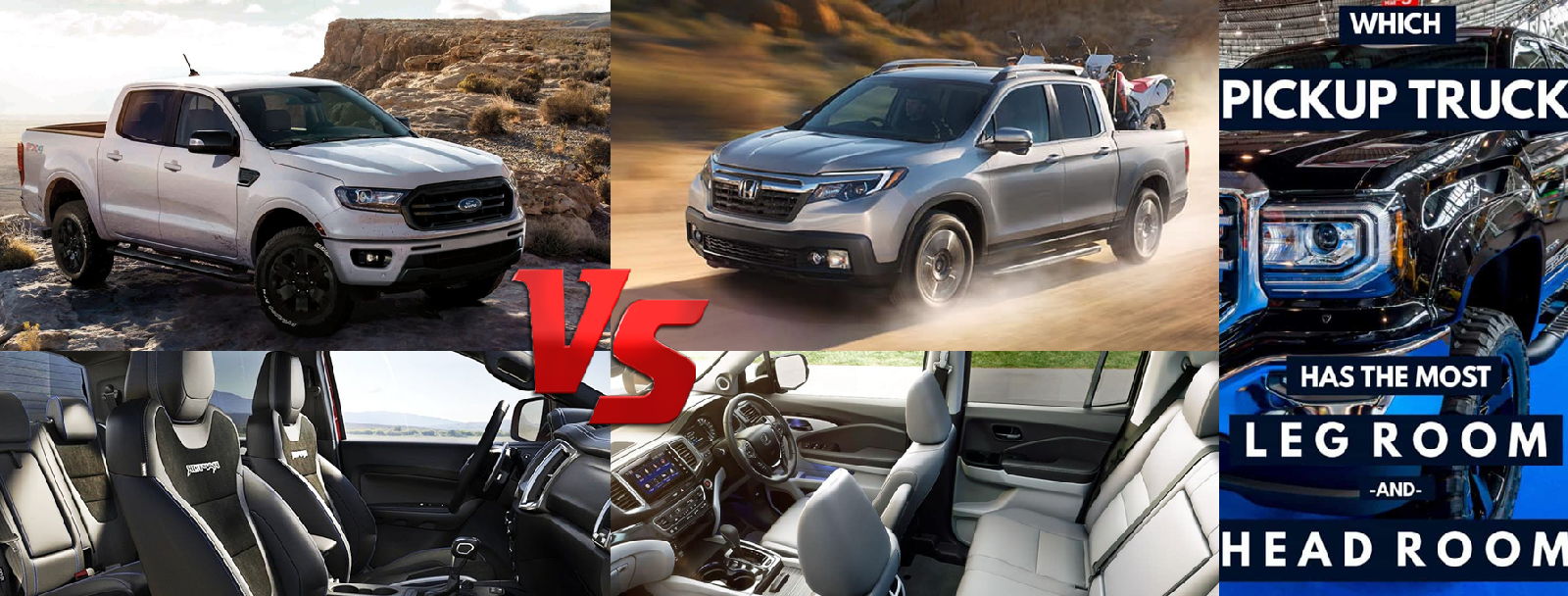Honda Queensway in Toronto | 2019 Honda Ridgeline vs 2019 Ford Ranger