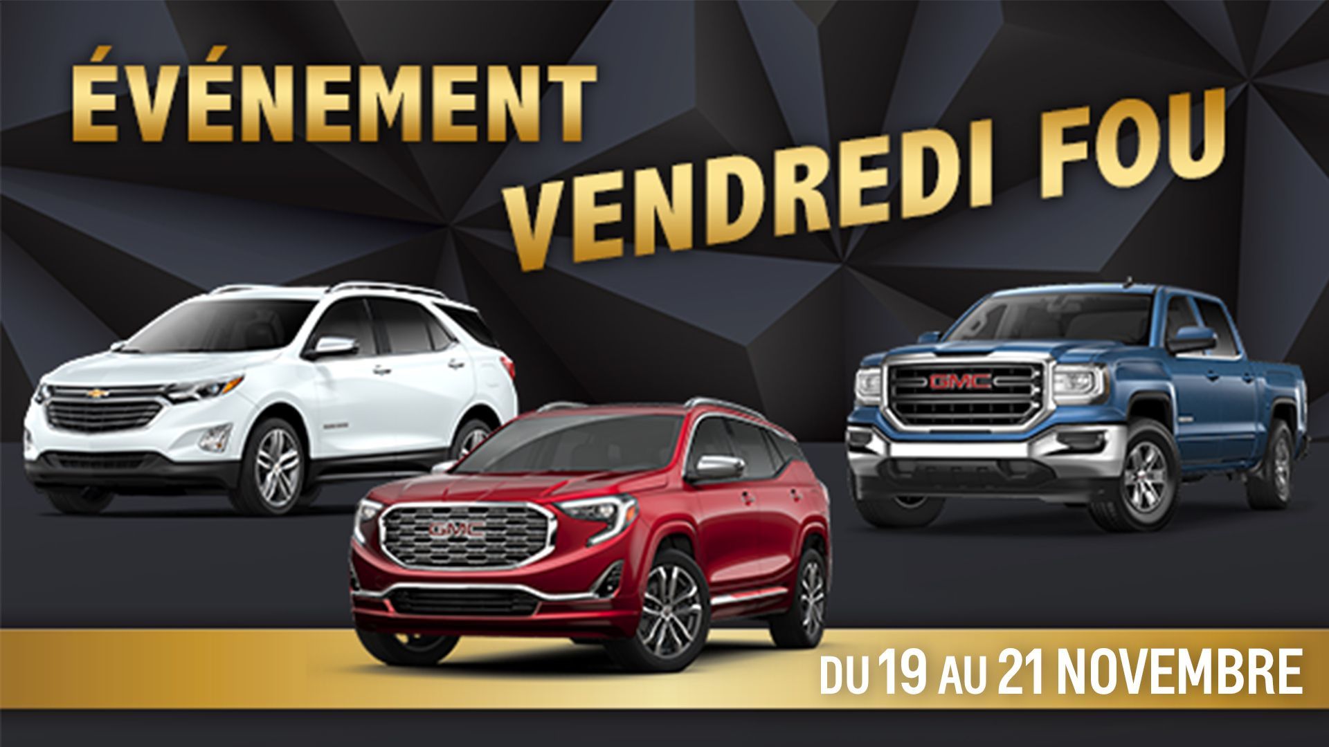 Chevrolet Buick GMC ÎlePerrot à Pincourt et L'ÎlePerrot VENDREDI