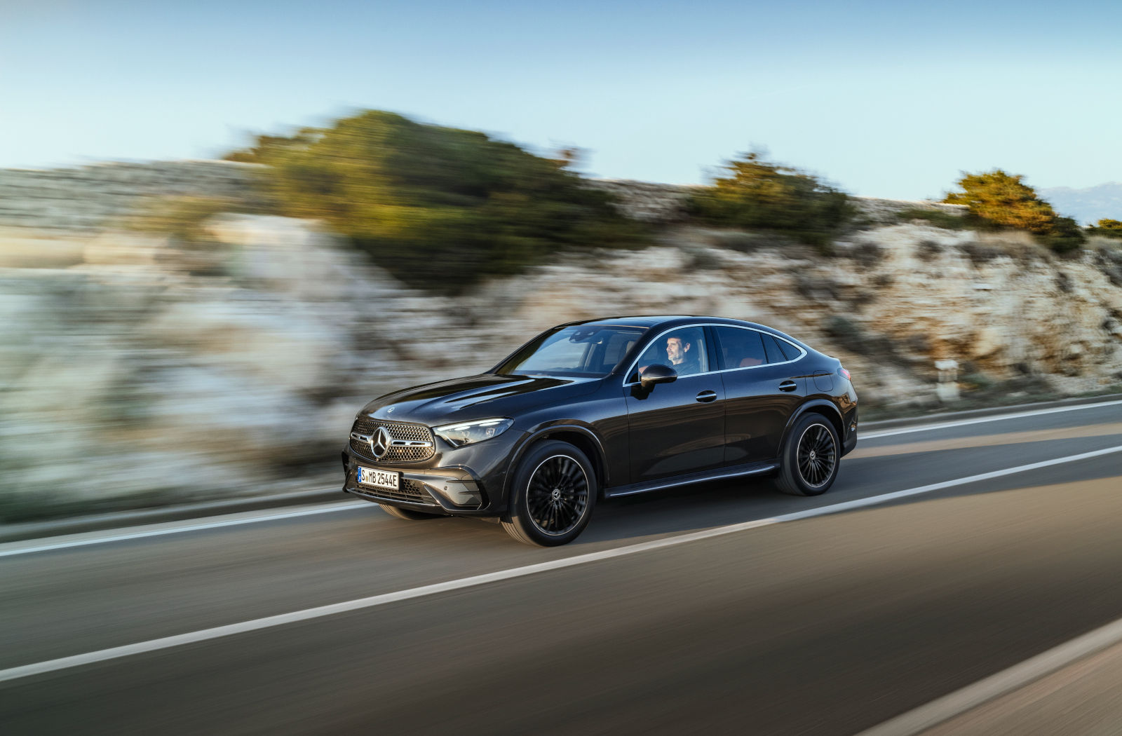 This is the new 2024 Mercedes-Benz GLC Coupé