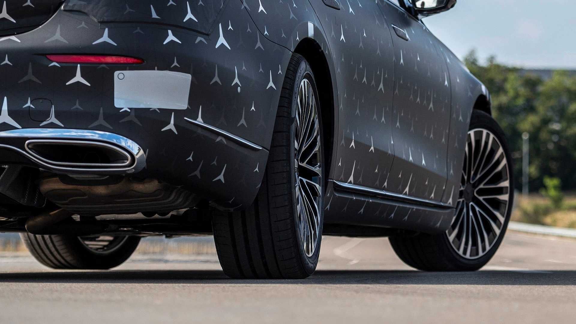 2021 Mercedes SClass Teased With New EActive Body Control Mercedes