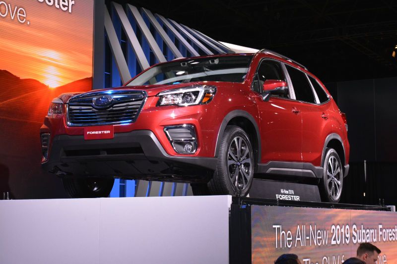 2019 Subaru Forester unveiled in New York with new XMode and more