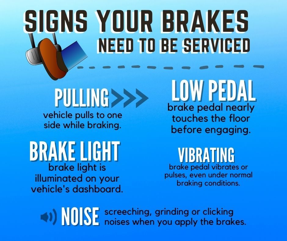 Signs Your Brakes Need Service