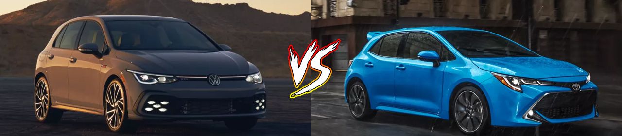 2022 volkswagen golf vs toyota corolla hatchback | Myers Kanata Volkswagen