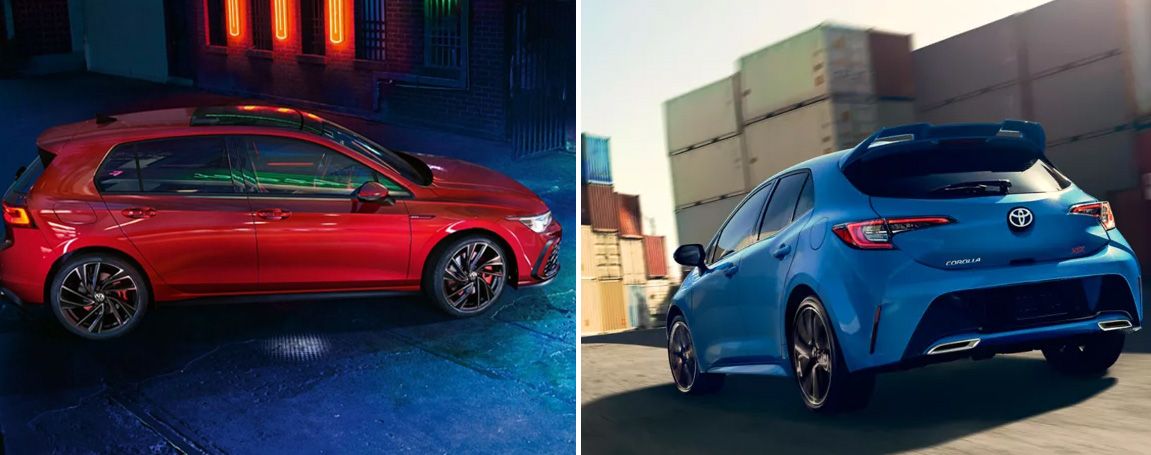 2022 volkswagen golf vs toyota corolla hatchback | Myers Kanata Volkswagen