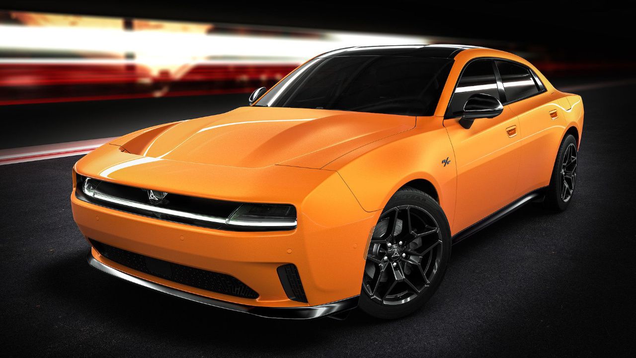 front side view of a 2025 Dodge Charger Daytona