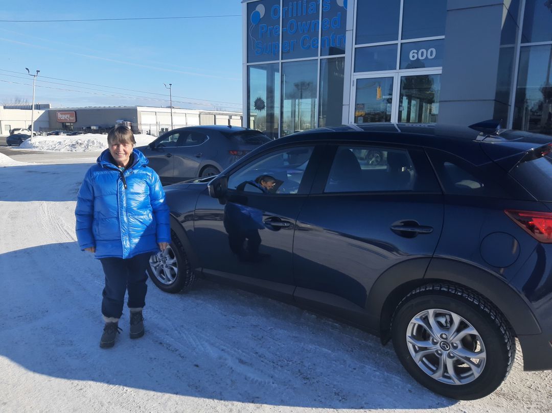 Orillia Mazda Harvey was great to deal with