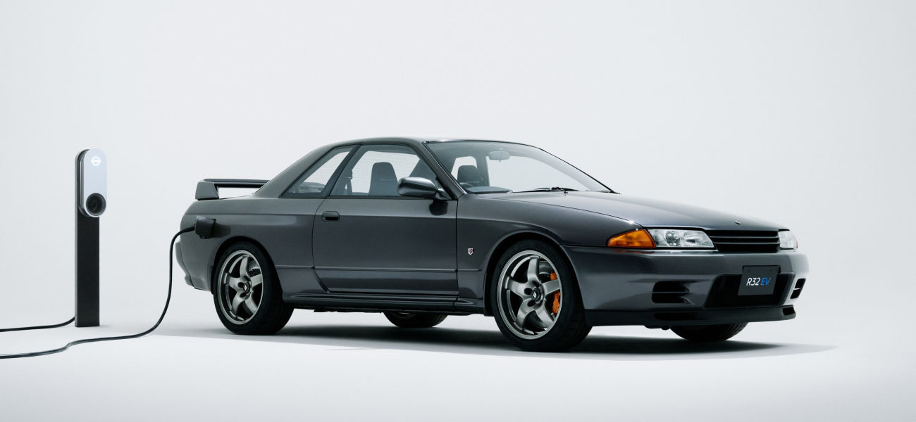 The Nissan R32 EV Conversion Integrates Classic GT-R Heritage with Electric Power