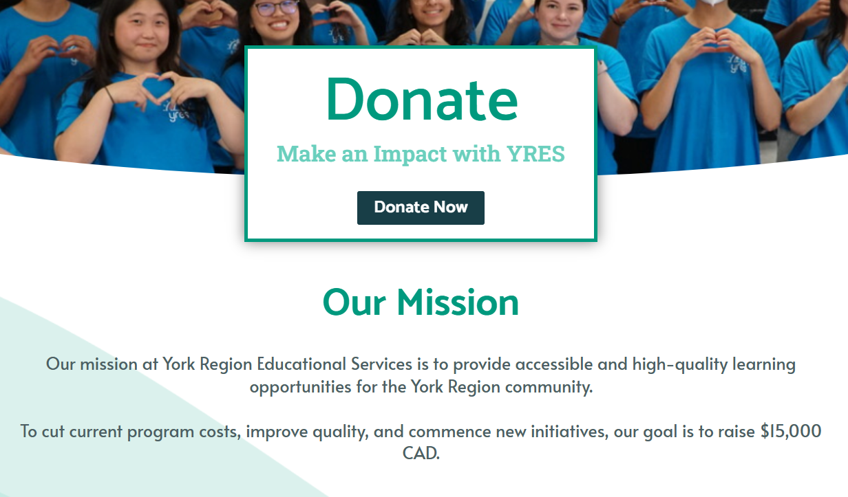 York Region Back to School Program