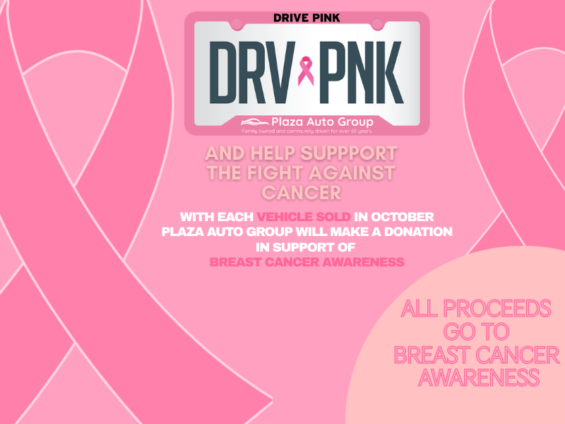 Drive Pink in Support of Breast Cancer Awareness