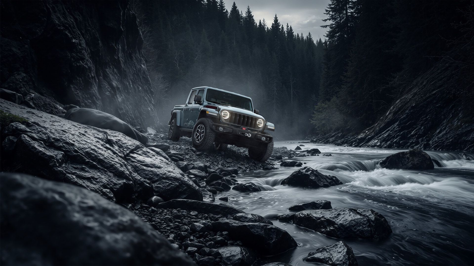 2026 Jeep Gladiator Shadow Ops: Factory Winch Ready for Orillia Trails