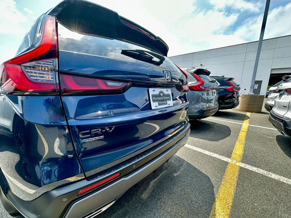 2023 CR-V Hybrids on the lot