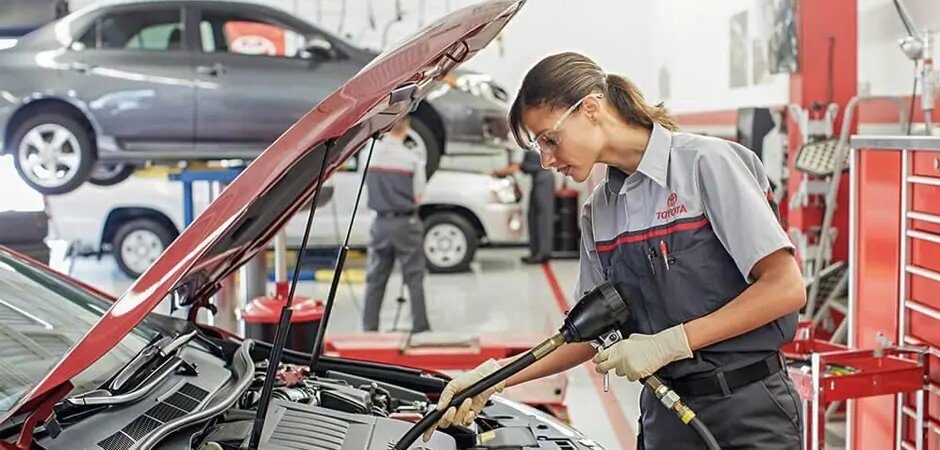 What is Toyota's Regular Scheduled Maintenance Program?