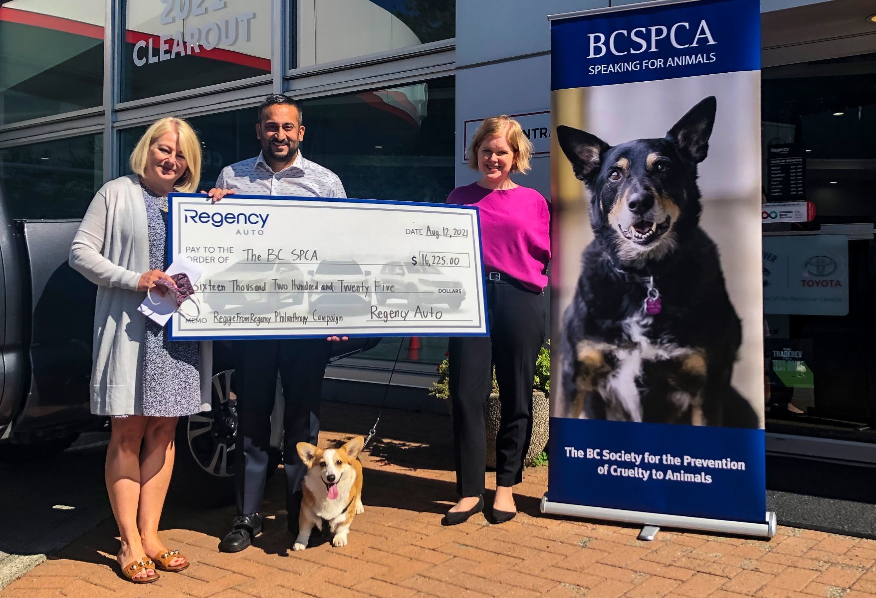 We raised $17,000+ for the British Columbia Society for the Prevention of Cruelty to Animals!
