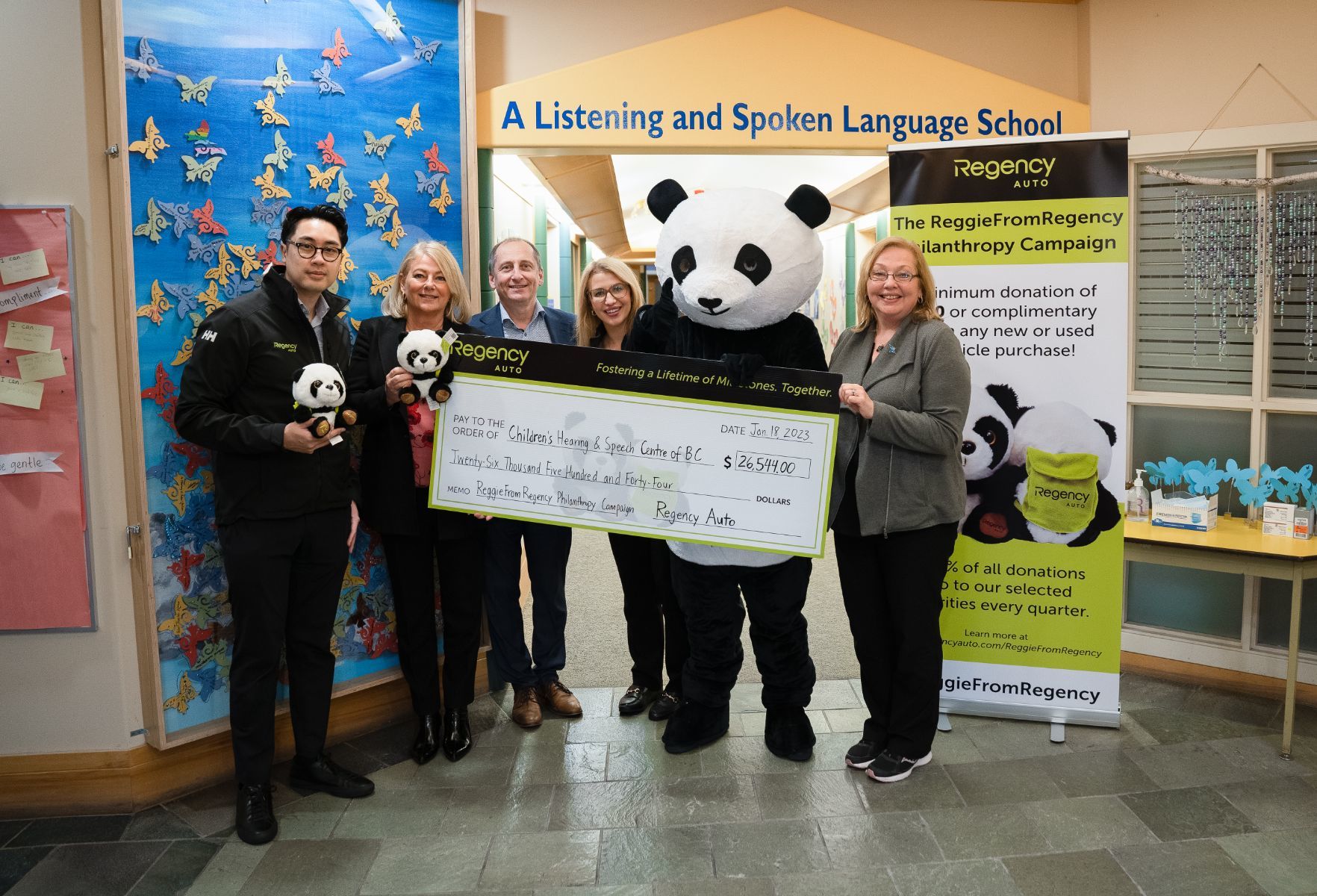 We raised $26,500+ for Children's Hearing & Speech Centre of BC