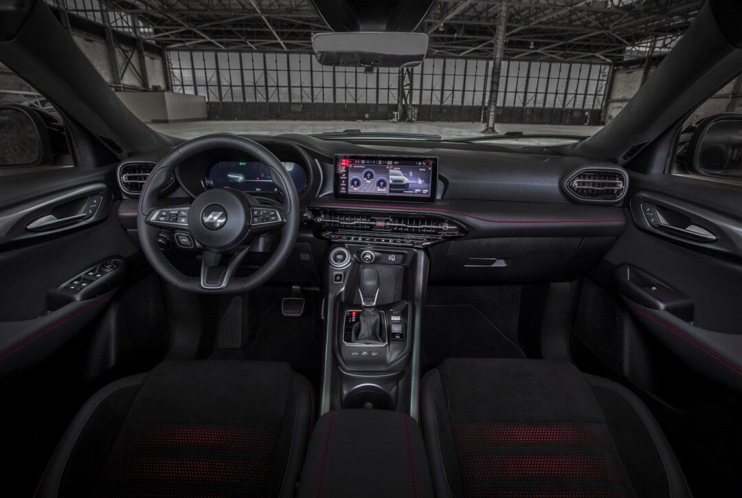 2024 Dodge Hornet front interior.