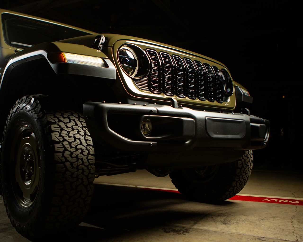 2025 Jeep Wrangler 4xe Willys 41 shown in studio.