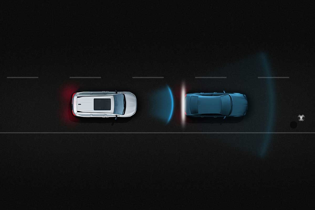 Démonstration des systèmes d’aide à la conduite du Chrysler Pacifica hybride 2025.