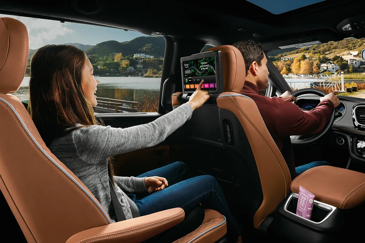 Family cabin of the 2026 Chrysler Pacifica plug-in hybrid.