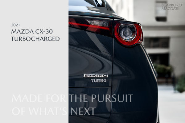 2021 Mazda CX-30 | Turbocharged Engine is Coming