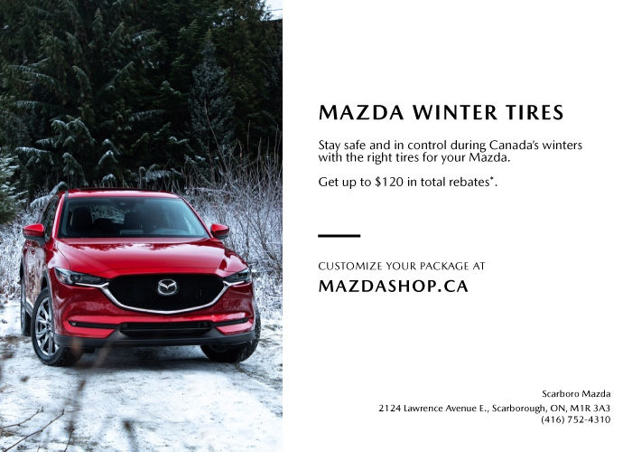 Special Winter Tire Packages at Scarboro Mazda