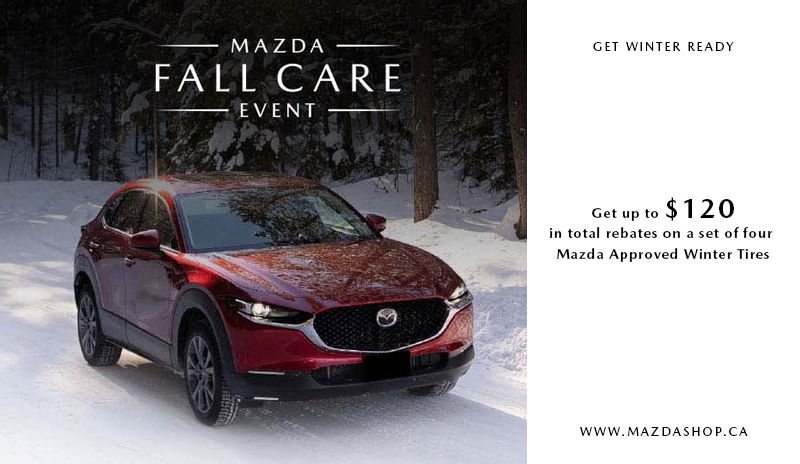 Mazda Winter Tire Event 2021 (with Winter Tire Rebates List!)