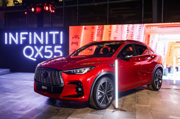 The 2022 QX55 Shows off at the New York Auto Show!
