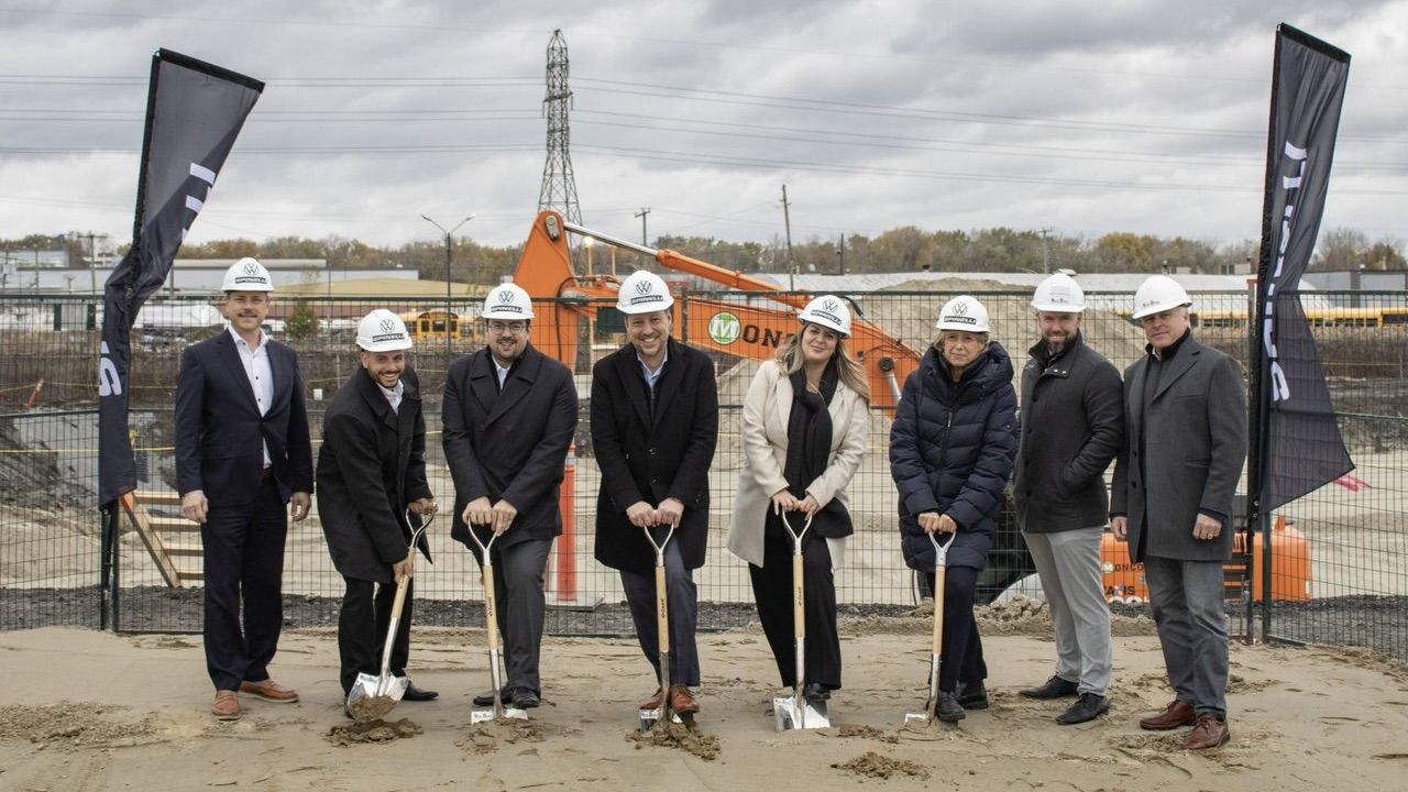 Start of Construction at the VW Lachine Dealership: Spinelli Marks a New Milestone