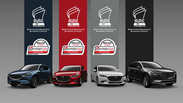 Mazda vehicles win AJAC and