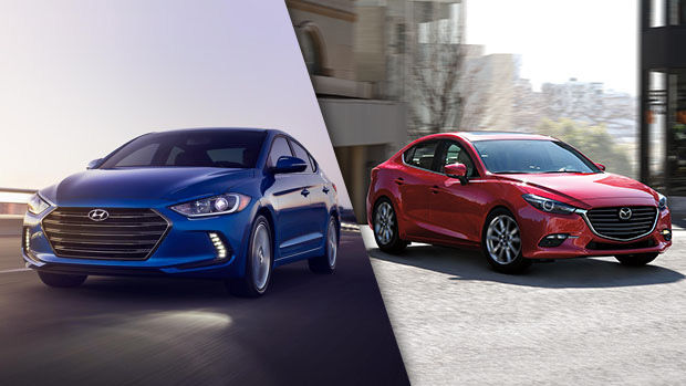 Hyundai Elantra 2018 vs Mazda3 2018 à Lachine