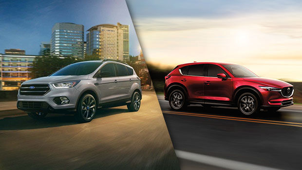 2018 Ford Escape vs 2018 Mazda CX-5 in Lachine