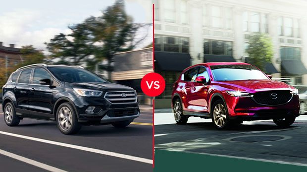 2019 Ford Escape vs 2019 Mazda CX-5 in Montreal