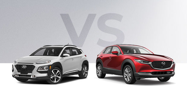 Quel VUS choisir : Hyundai Kona Essential 2020 vs Mazda CX-30 GX 2020