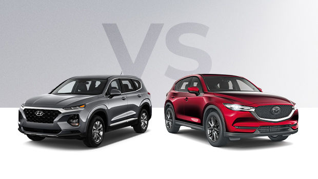 2020 Hyundai Santa Fe vs 2020 Mazda CX-5