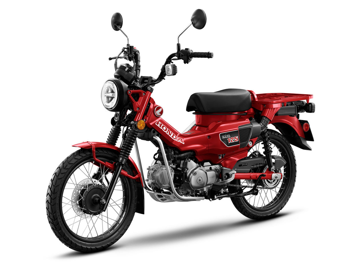 The brand-new Honda Trail 125 ABS