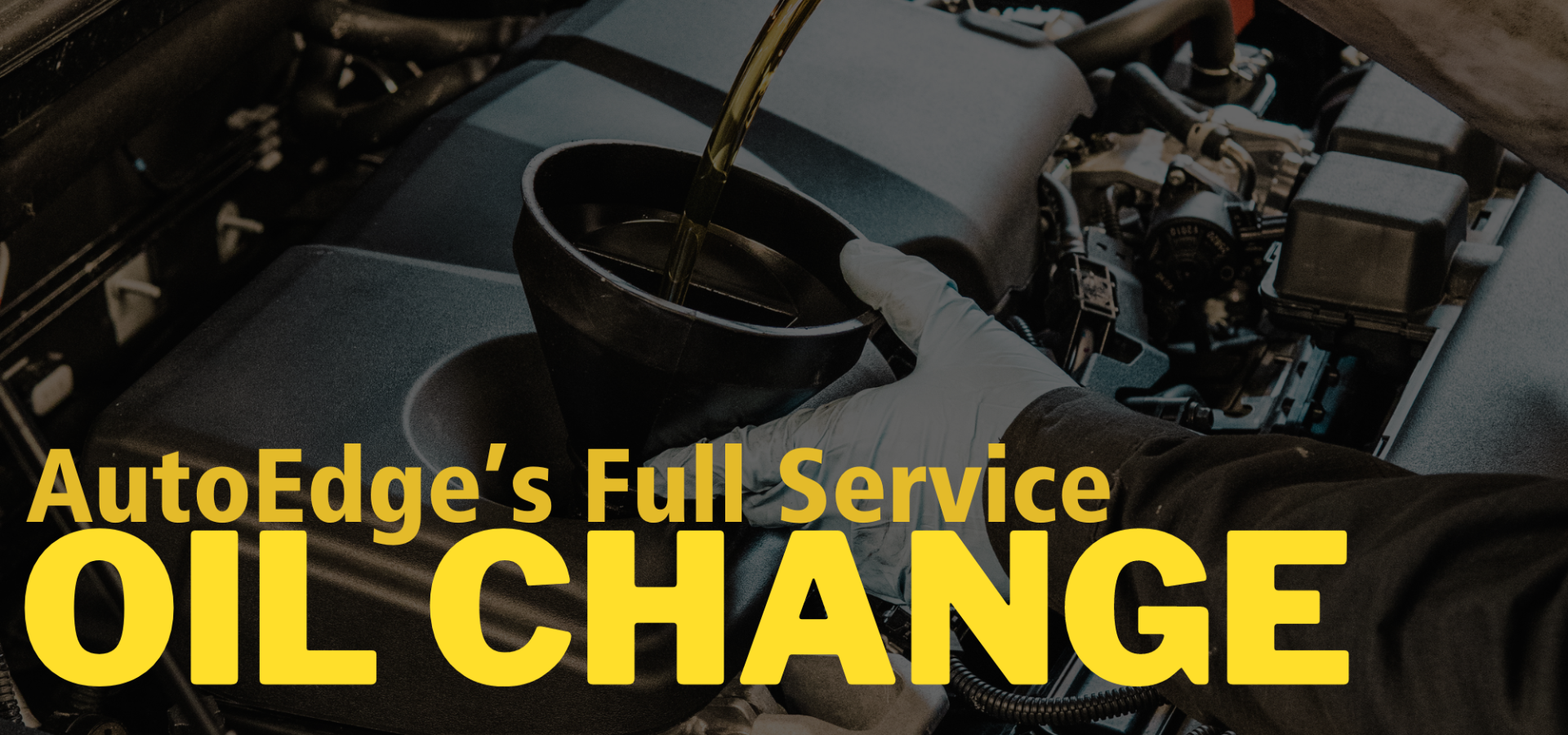 The AutoEdge Full-Service Oil Change Takes About 20 Minutes On Most Vehicles