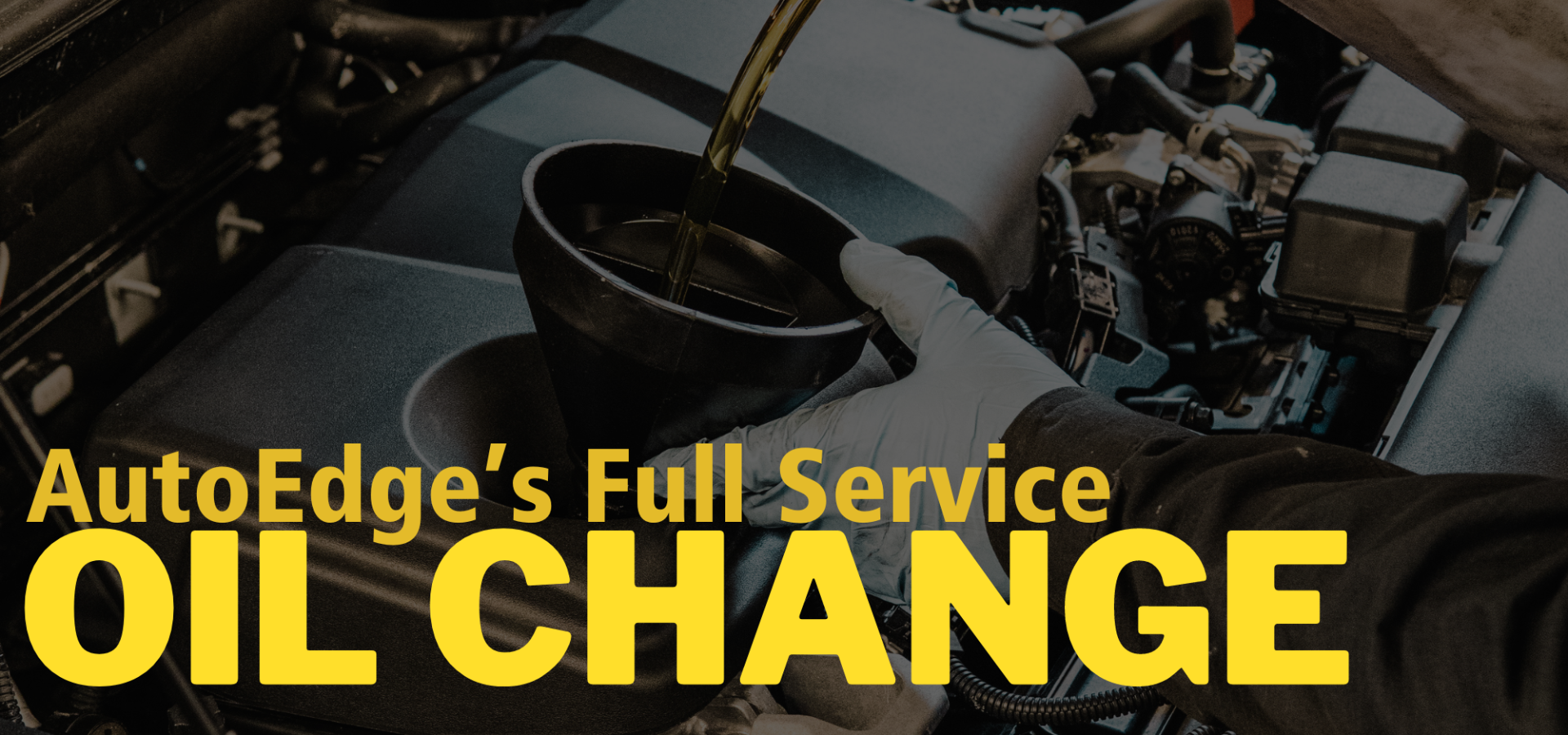 The AutoEdge FullService Oil Change Takes About 20 Minutes On Most