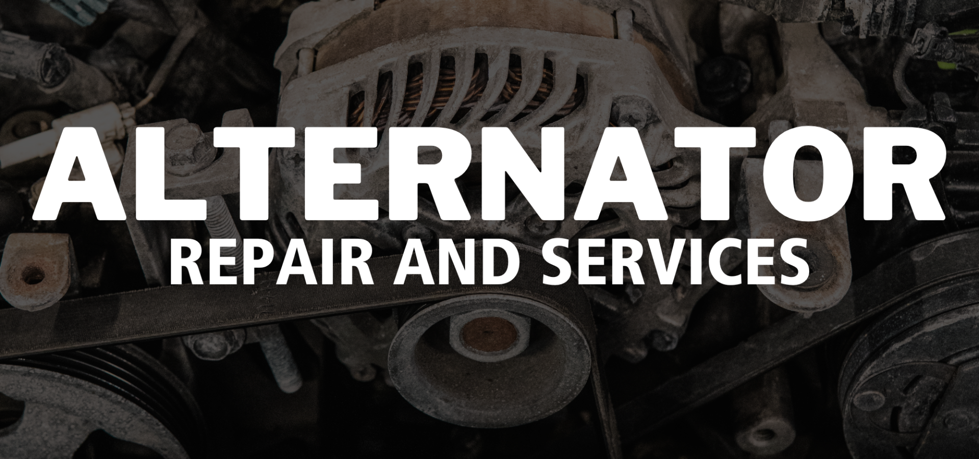 Alternator Generates Energy to Feed the Electricity System Tony