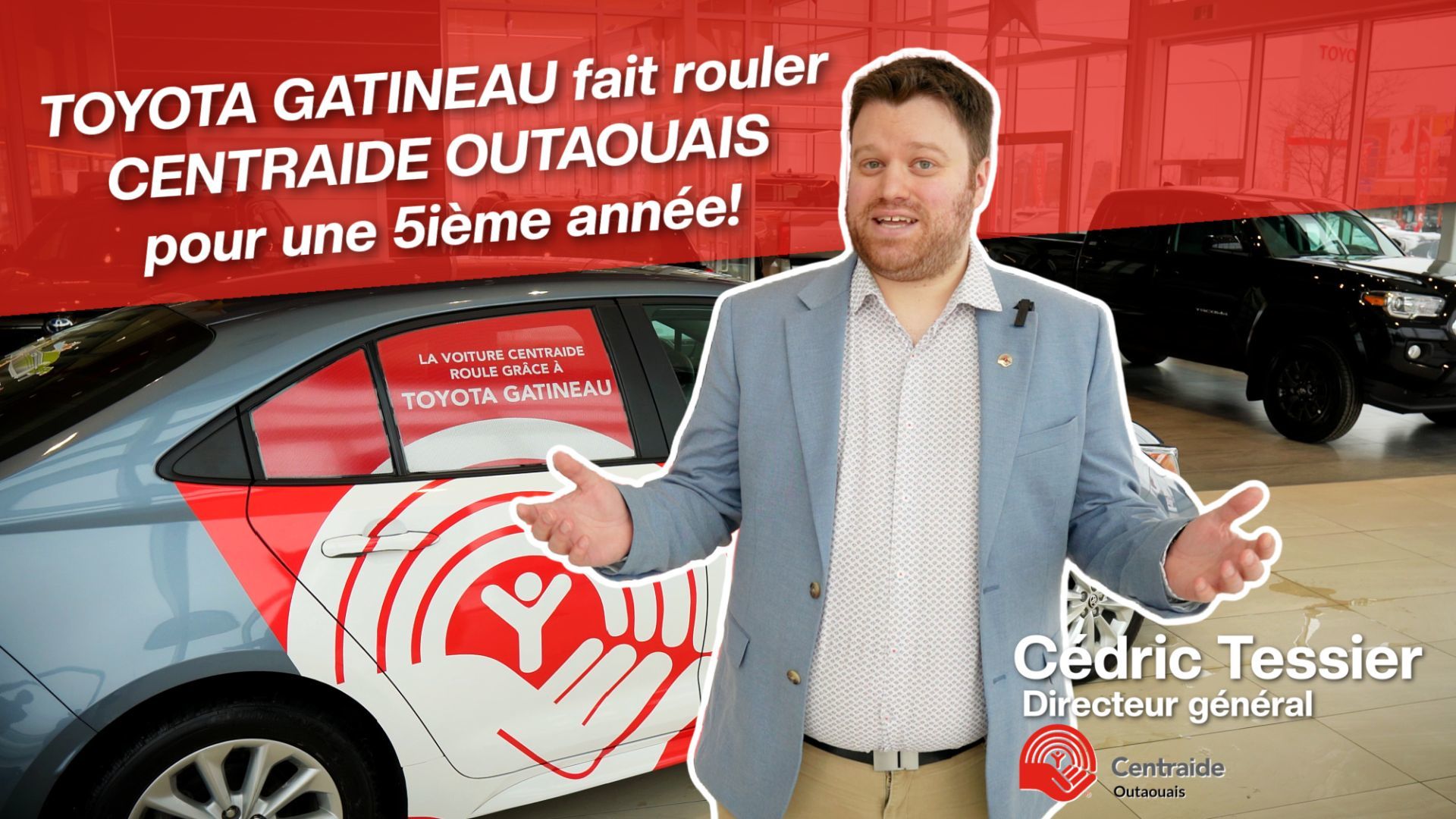 Centraide Outaouais roule avec Toyota Gatineau