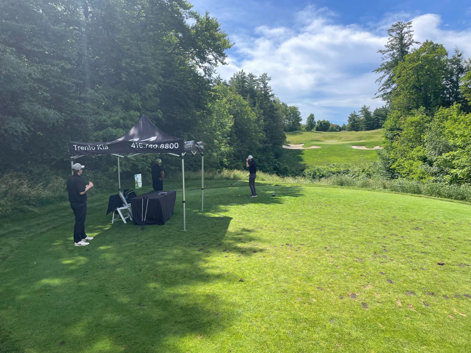 Trento Kia at the Vaughan Chamber of Commerce Golf Tournament: Supporting Local Business Connections