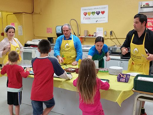 Offrez un petit déjeuner à un enfant du coin et courez la chance de gagner un spa!