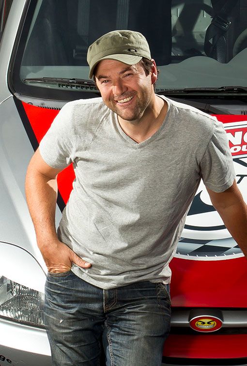 Le comédien Jeff Boudreault se joint à l'équipe de course automobile Groupe Vincent Compétition!