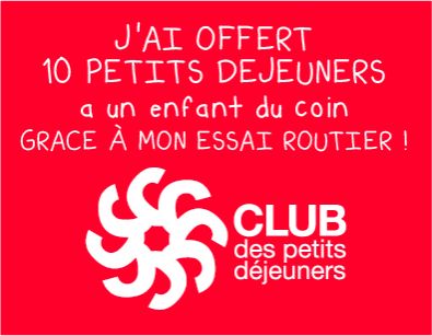 Chez Prestige Mazda, 1 essai routier = 10 petits déjeuners pour nos enfants de la région!