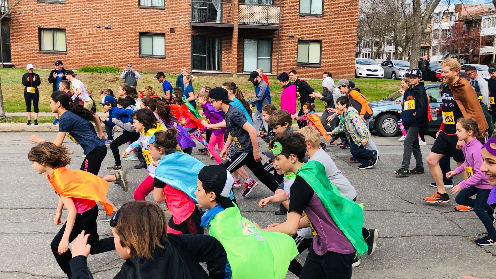 Bravo aux petits super héros de la course IronBen!