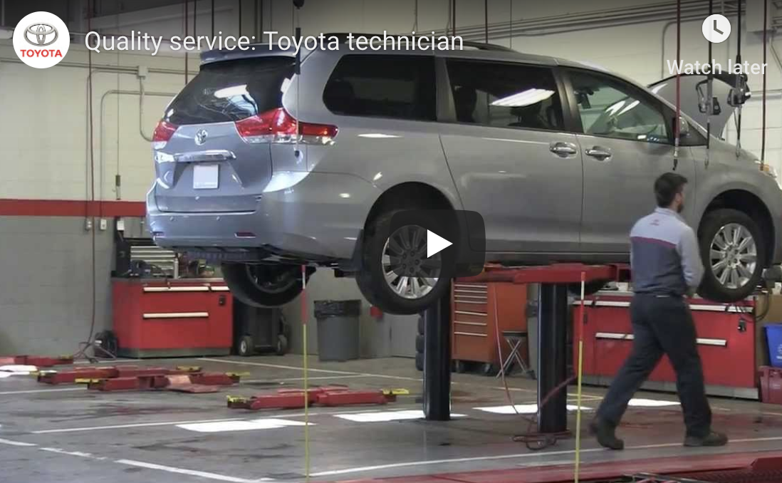 Quality Service – Toyota Technicians