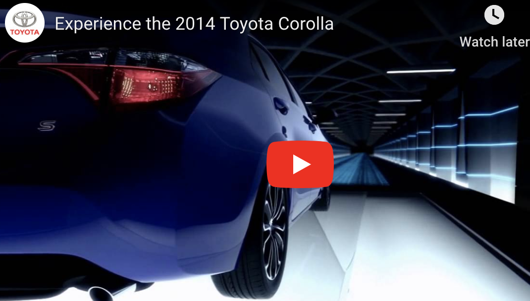 Experience the All-New 2014 Toyota Corolla