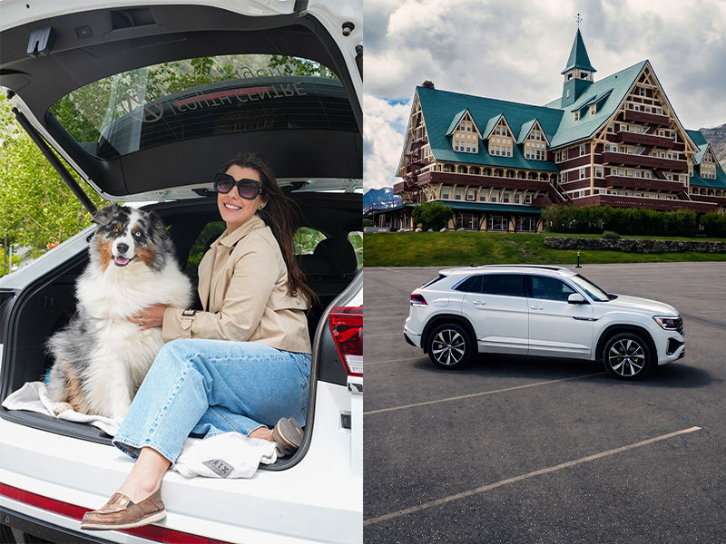 An Alberta Road Trip in the 2026 Volkswagen Atlas Cross Sport: Waterton, Drumheller & Beyond