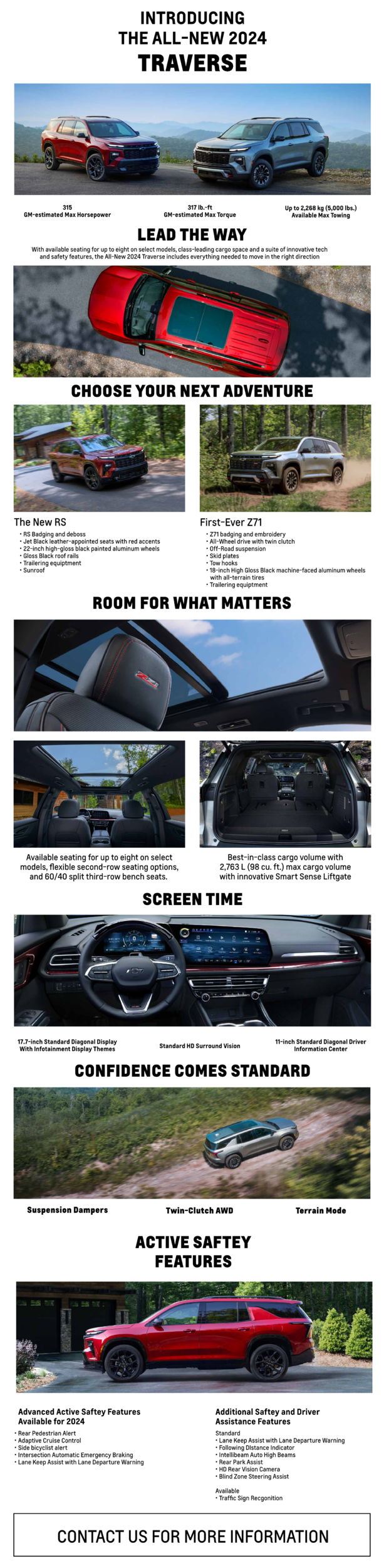 The AllNew 2024 Traverse Labrador Motors Limited Labrador City in