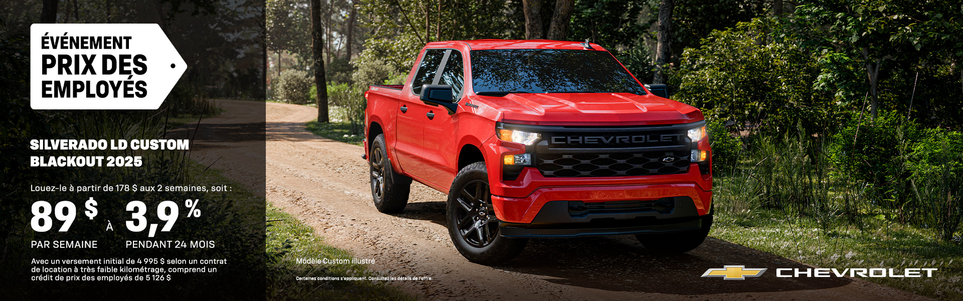 Chevrolet Silverado LD Custom Blackout Edition