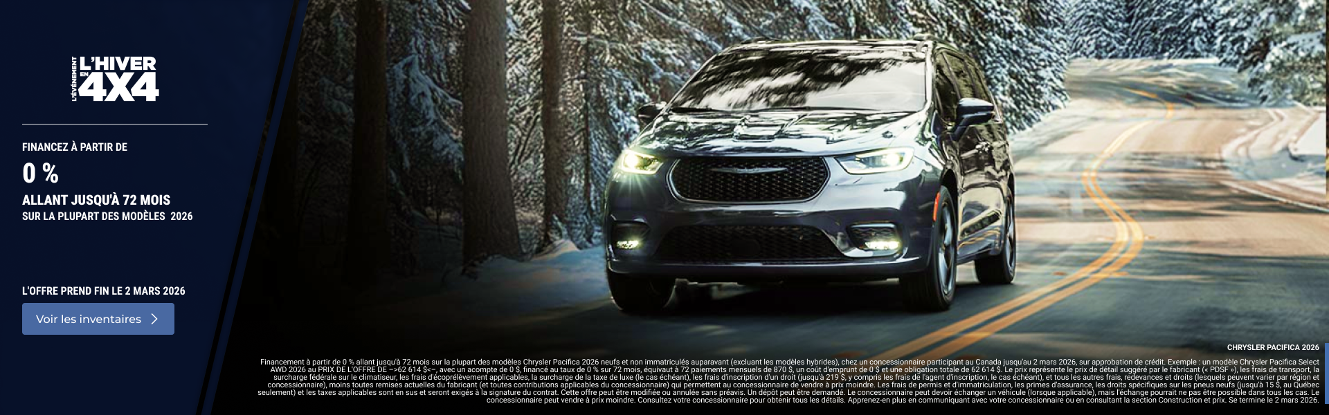 Chrysler Pacifica 2026